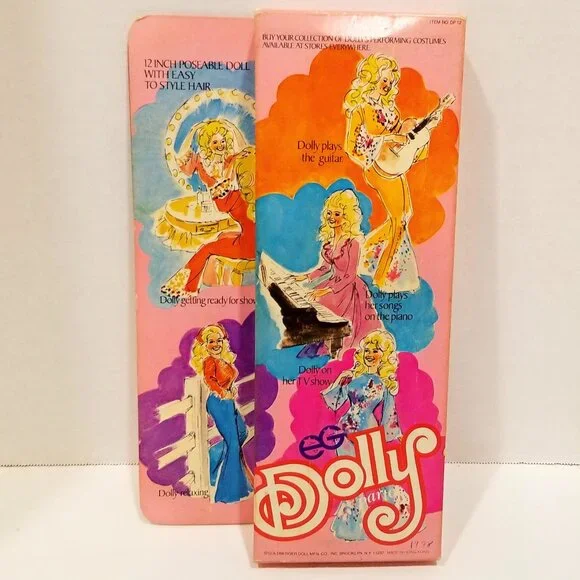 Dolly Parton 12" Poseable Doll, 1978, (Fashion Doll), NRFB - Picture 5 of 16